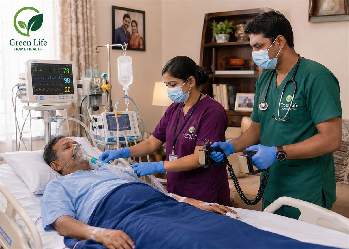 Critical care at home